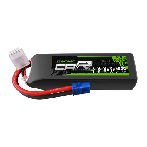 OVONIC RC Lipo Battery 3S 11.1V 6500mAh 80C Deans T Plug Hard Case LiPo OVONIC RC Lipo Battery 3S 11.1V 6500mAh 80C Deans T Plug Hard Case LiPo