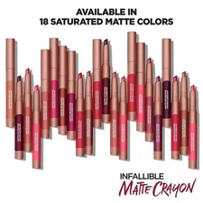 L'Oreal Paris Infallible Matte Lip Crayon-Color Variety