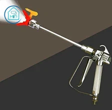 Airless Paint Spray Gun 3600PSI With Tip guard And 517 Tip 10inch Extension Pole