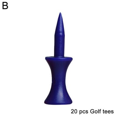 20PCS Plastic Golf Graduated Castle Tees 