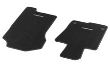 Mercedes-Benz Original Satz 4 Velours Fußmatten W 470 X Klasse LHD Schwarz Neu