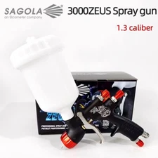 SAGOLA Professional Spray Gun Car Paint Spray Gun 1.3mm Nozzle Industrial Grade
