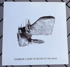 COLDPLAY ~ A Rush of Blood To The Head #1140/1500 Litho 20x20" PROMO kiss cam