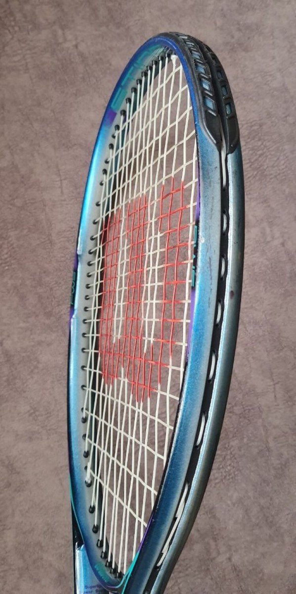 Winning Boxing Wilson Largehead Graphite Sting 2 Tennis Racquet 4 1/4 Raquette Poignée Cuir 4 1/4 Winning Boxing Wilson Largehead Graphite Sting 2 Tennis Racquet 4 1/4 Raquette Poignée Cuir 4 1/4