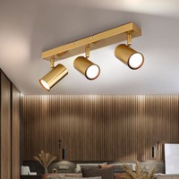 Deckenleuchte Deckenlampe Spotleuchte Wohnzimmerlampe 3 Flammig Spots Beweglich