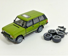 1/64 Die Cast 1992 LAND ROVER RANGE ROVER LHD Model Car -APPLE GREEN- 64B0295