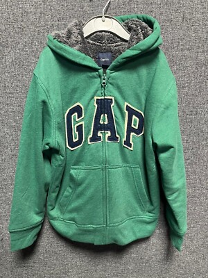Gap Sherpa Hoodie mit durchgehendem Reißverschluss Alter 8 Jahre TD042 BB 13