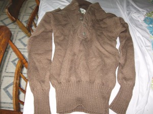 us army 5 button sweater