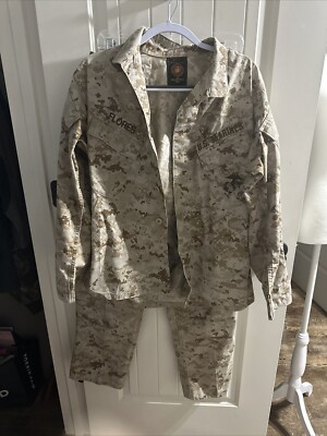 USMC Set Marine Perimeter Insect Guard Blouse And Pants Marpat Camo ...