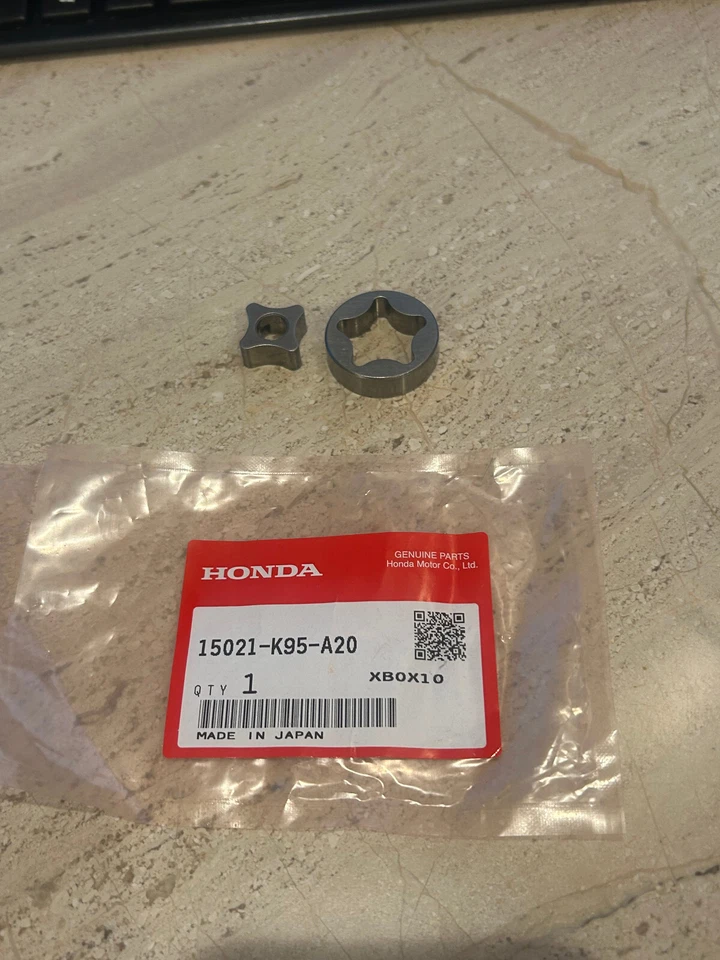 Honda 15021-K95-A20 Huile Pompe Rotor Set 2018-2023 CRF250R CRF250RX Rapide Ship - Photo 3/3