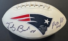 Tedy Bruschi Signed Autographed New England Patriots NFL Football Fanatics HOLO