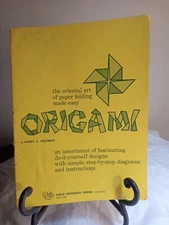 Vintage 1960 Origami Oriental Art of Paper Folding Japan/New York 