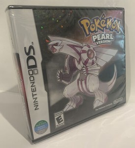 Pokemon Pearl Version Nintendo Ds Official Nintendo Seal New Sealed Ebay Pokemon Pearl Version Nintendo Ds Official Nintendo Seal New Sealed Ebay