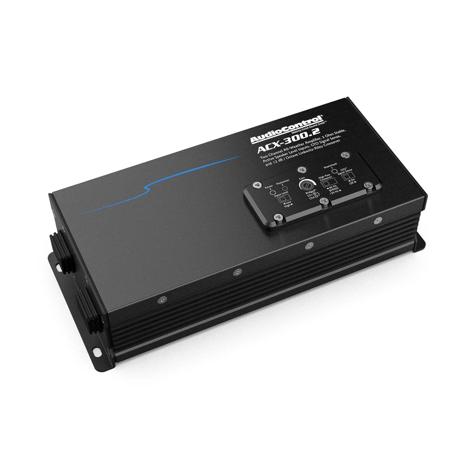 AudioControl ACX-300.2 All Weather IPX6 Waterproof 2-Channel Compact Amplifier - Image 2 of 4