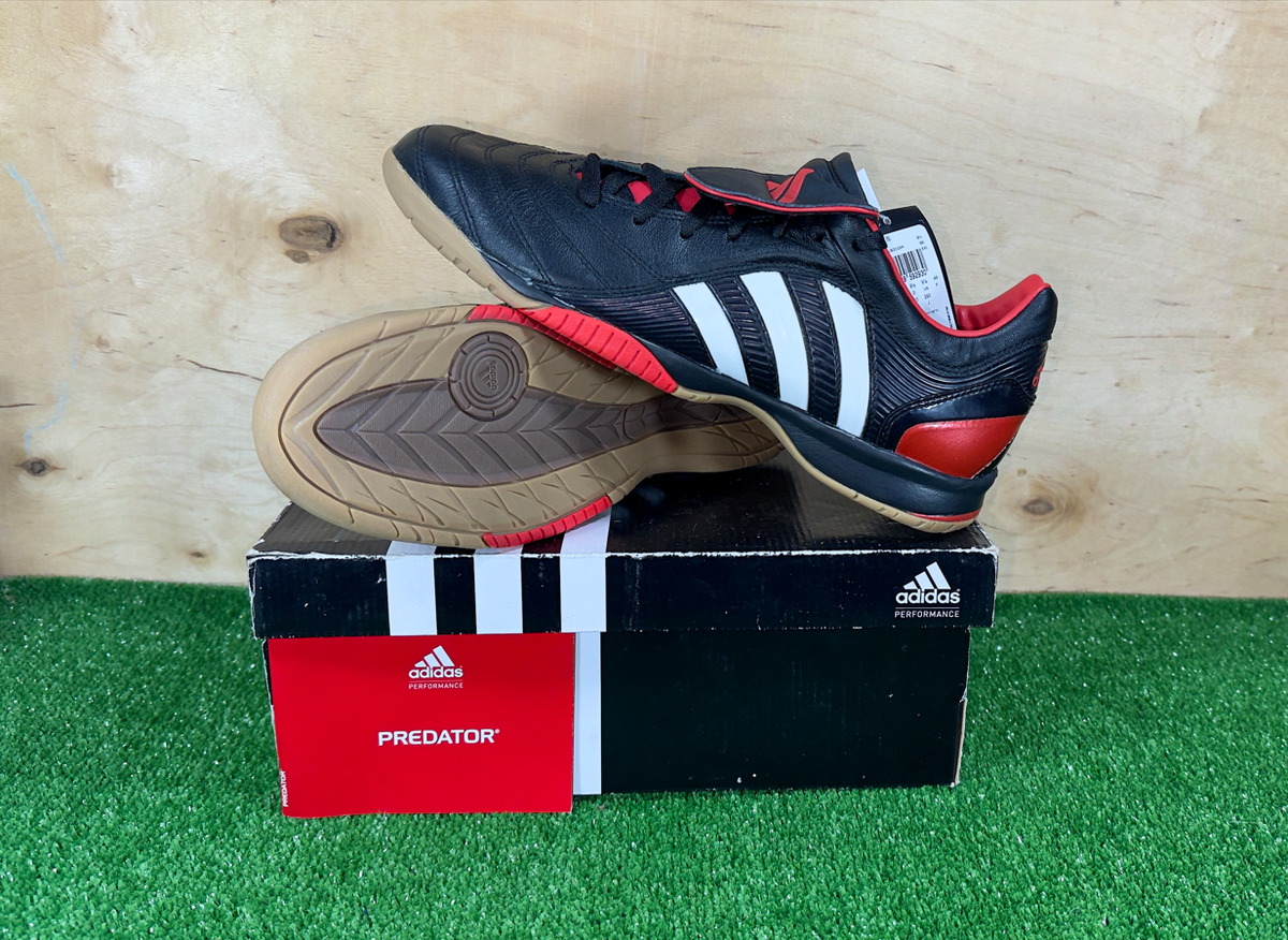 Adidas Predator Pulsado (Pulse) IN Black US 10 boots Cleats