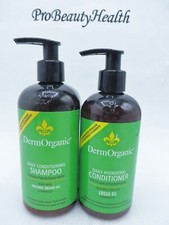 Dermorganic Argan Oil Shampoo 12 oz  Conditioner 10 oz Duo 