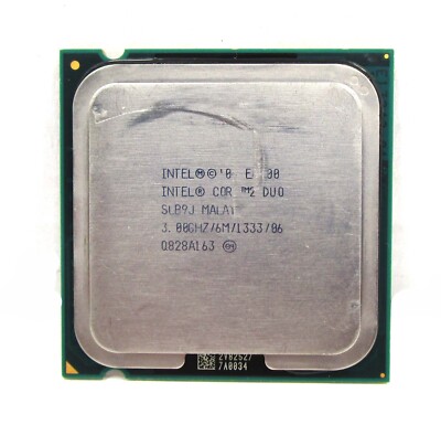 INTEL Core 2 Duo E8400 Processor @ 3.00GHz 6MB 1333MHz LGA775 SLB9J | eBay