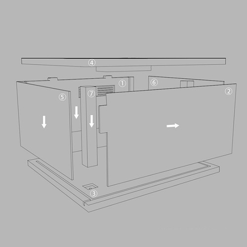 Display Case 1/24 1/32 Scale JDM Model Car Parking Customize - Picture 9 of 18