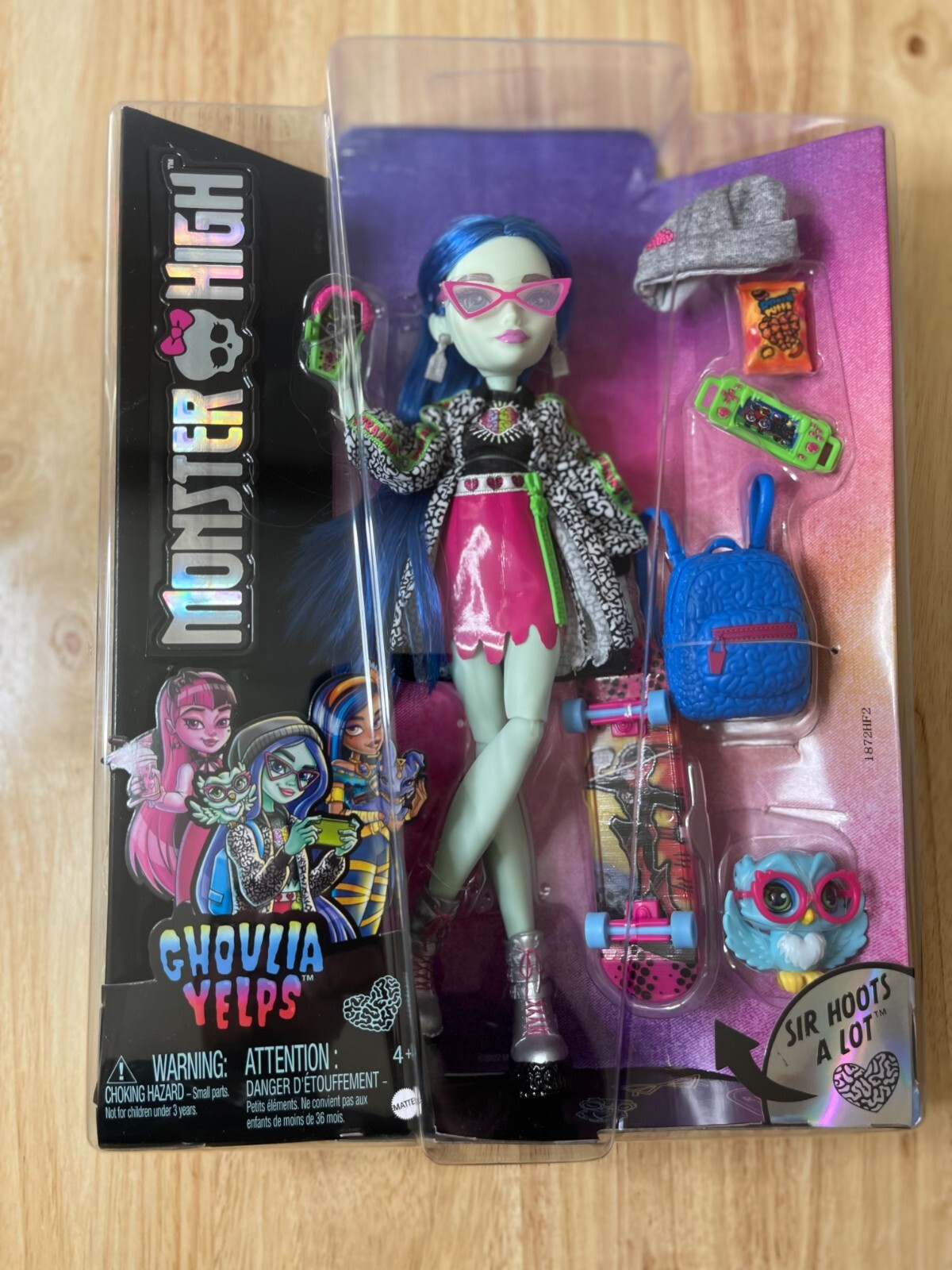 Monster High Ghoulia Yelps Doll Pet Accessories Gen3 G3 New 2022 FAST  SHIPPING!