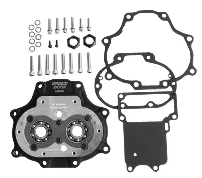BAKER DRIVETRAIN Transmission Door Assembly - Wrinkle Black Fits 48403-6