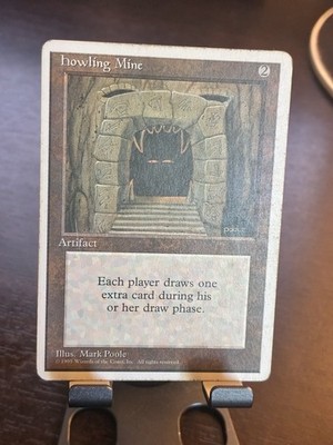 MTG  - Magic the Gathering -  Howling Mine ~ Fourth Edition ~ 4Ed ~ LP/NM