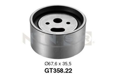 SNR GT358.22 Tensioner Pulley, timing belt for Citroen, Peugeot
