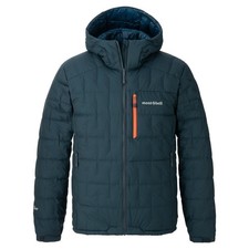 Montbell IGNIS Down Jacket Hoodie Blue-Green ...