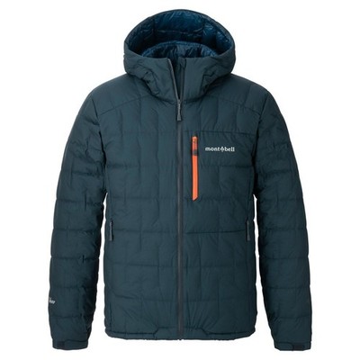 Montbell IGNIS Down Jacket Hoodie Blue-Green Men's SizeS-XXL