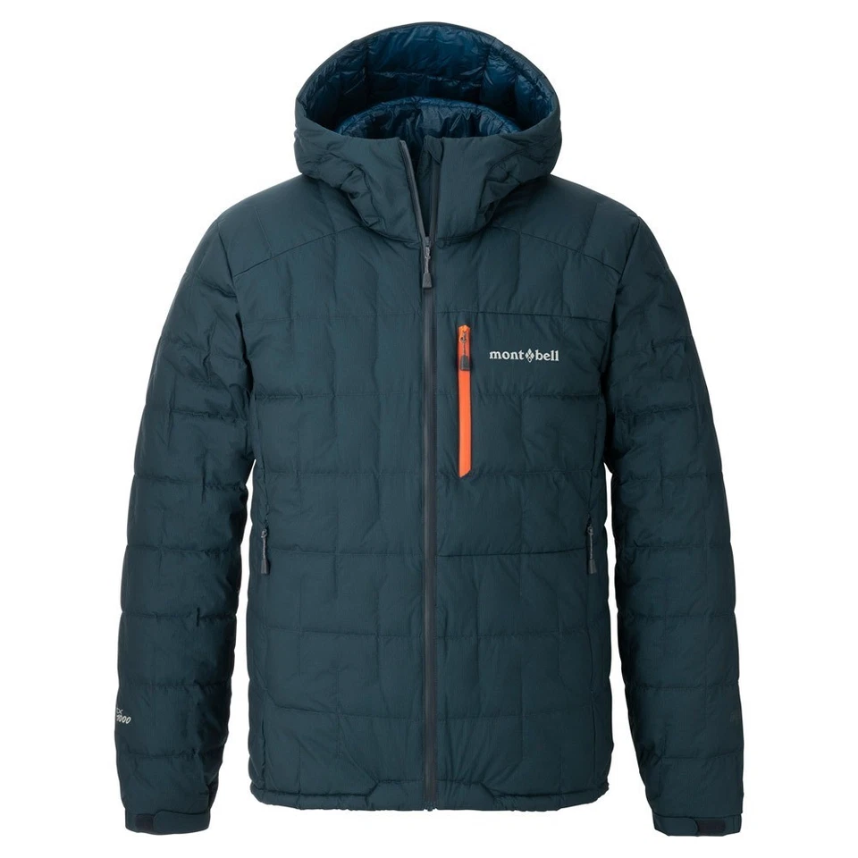 Montbell IGNIS Down Jacket Hoodie Blue-Green Men's SizeS-XXL - Image 1 of 1