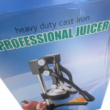 Heavy Duty Cast Iron Professional Manual Citrus Juicer Fruit Orange Lemon Press