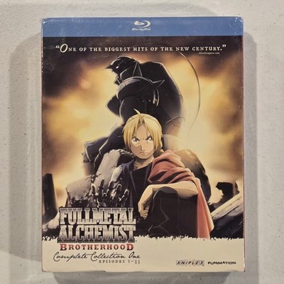 Fullmetal Alchemist Brotherhood - Collection 1 + 2 - Complete Series BLU-RAY NEW