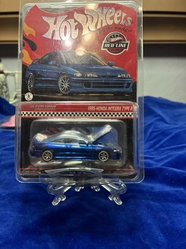 Hot Wheels 2025 Red Line Club (RLC) 1995 Honda Integra Type R Blue! Brand New