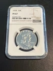 1954 PROOF FRANKLIN HALF DOLLAR 50C, NGC PF67