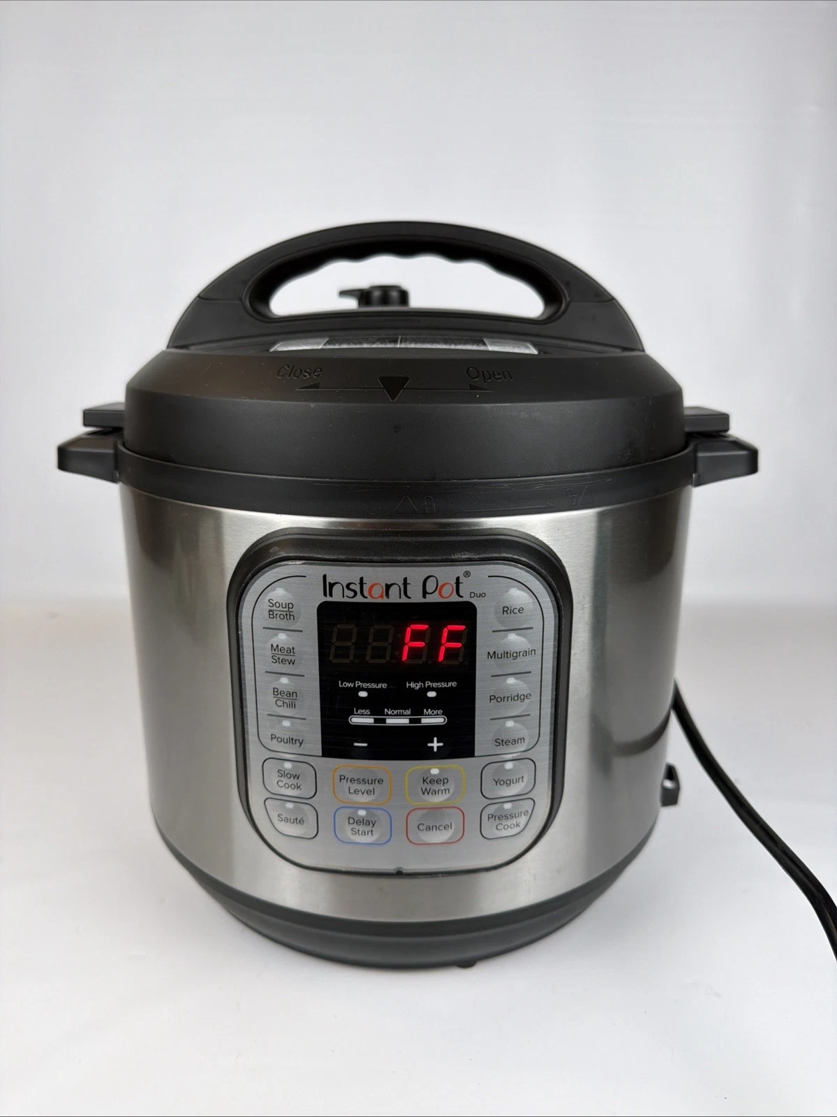Instant Pot Duo 6 Qt Electric Pressure Cooker – Tested Working – Includes Rack