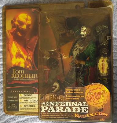 Clive Barker's The Infernal Parade TOM REQUIEM McFarlane Toys Actionfigur in Box