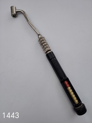 VINTAGE MOTO METER Air Tire Pressure Reifen Prüfer Stuttgart Germany MOTOMETER