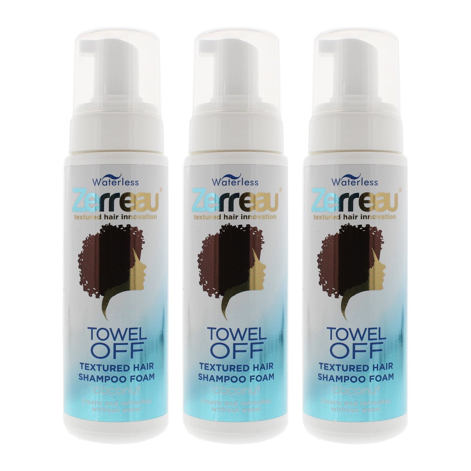 Waterless Zerreau Towel Off Dry Shampoo 180ml - Image 3