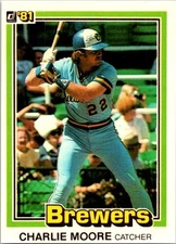 1981 Donruss #324 Charlie Moore