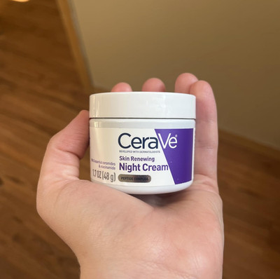 CeraVe Skin Renewing Night Cream 1.7 oz pack of one
