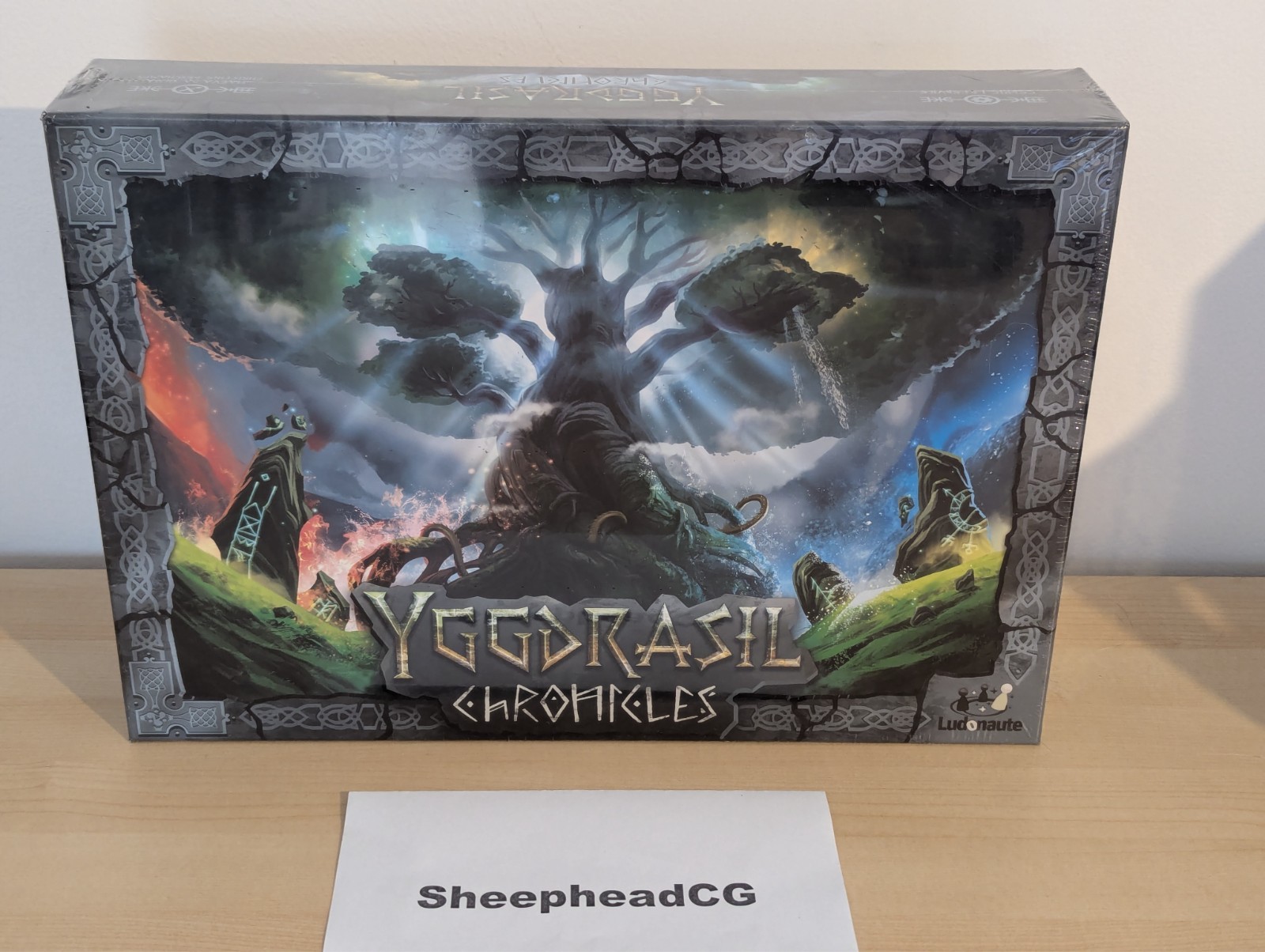 Yggdrasil Chronicles Board Game - Brand New & Sealed - Same Day Dispatch