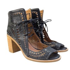 Jeffrey Campbell Cordillo Sandal/Booties EUC 189 Size 9 S3534