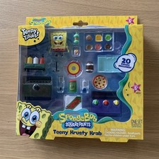 SPONGEBOB SQUARE PANTS  Teeny Tinies Mini Food Playset Dollhouse Minatures NEW