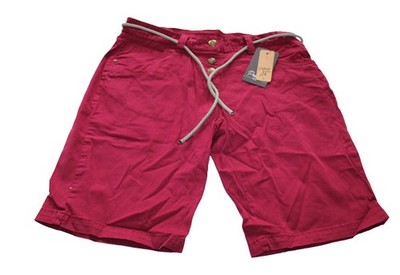 DAMEN HOSE BERMUDA  SHORTS KURZE HOSE BROMBEER ROT PAVLOVA PROTEST Gr. M 38 NEU