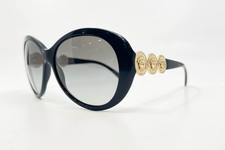 Versace Mod. 4256-B GB1/11 Black Gray Lens Triple Sunglasses 58-15-135