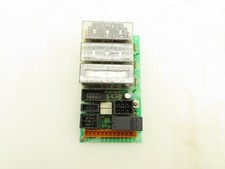 Fanuc A20B-1007-0540/01A Relay Circuit Board With 3 Relays
