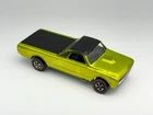Hot Wheels Redline CUSTOM FLEETSIDE Antifreeze US Black Interior Very Nice !!!
