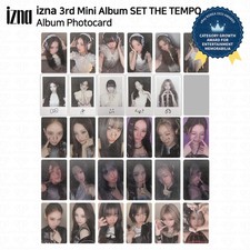 IZNA El 3er Mini Álbum SET THE TEMPO Fotolibro/Versión Postal Tarjeta fotográfica