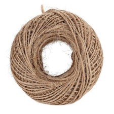 100 Twine Jute String Rope for Crafts Cuttable Packaging