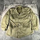 Vintage WWII US Army M43 Field Jacket Men’s 34L Medium Olive OG Military 1940s