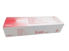 2-teilige Einwegspritze ECOJECT 5 ml 100 St.